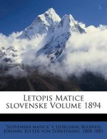 Letopis Matice Slovenske Volume 1894