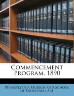 Commencement Program, 1890