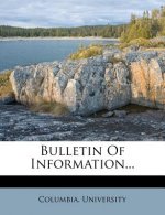 Bulletin of Information...