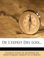 de L'Esprit Des Loix...