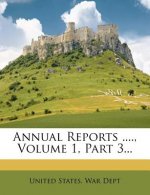 Annual Reports ...., Volume 1, Part 3...