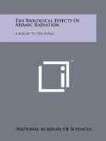 The Biological Effects of Atomic Radiation: A Report to the Public