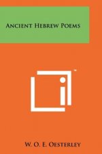 Ancient Hebrew Poems