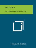 Talleyrand: The Cardinal of Perigord, 1301-1364