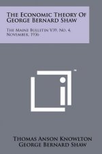 The Economic Theory of George Bernard Shaw: The Maine Bulletin V39, No. 4, November, 1936