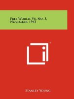 Free World, V6, No. 5, November, 1943