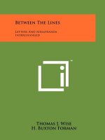 Between the Lines: Letters and Memoranda Interchanged