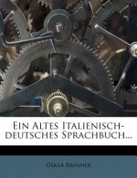Ein Altes Italienisch-Deutsches Sprachbuch...