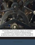 Historia Plantarum, Quae in Horto Academico Lugduni-Batavorum Crescunt: Cum Earum Characteribus, & Medicinalibus Virtutibus, Volume 2...