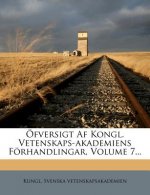 Ofversigt AF Kongl. Vetenskaps-Akademiens Forhandlingar, Volume 7...
