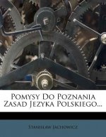 Pomysy Do Poznania Zasad Jezyka Polskiego...