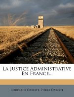 La Justice Administrative En France...