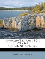 Annaler: Tidskrift Fur Svenska Bergshanteringen...