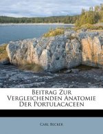 Beitrag Zur Vergleichenden Anatomie Der Portulacaceen