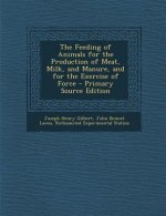 Feeding of Animals for the Production of Meat, Milk, and Manure, and for the Exercise of Force