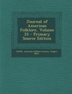 Journal of American Folklore, Volume 33