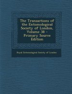 The Transactions of the Entomological Society of London, Volume 38