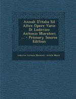 Annali D'Italia Ed Altre Opere Varie Di Lodovico Antonio Muratori ...