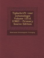 Tijdschrift Voor Entomologie Volume 125.D. (1982)