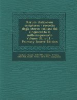 Rerum Italicarum Scriptores: Raccolta Degli Storici Italiani Dal Cinquecento Al Millecinquecento Volume 33, PT.1