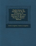 Explorations Du Zambese Et de Ses Affluents Et Decouverte Des Lacs Chiroua Et Nyassa - Primary Source Edition