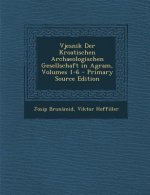Vjesnik Der Kroatischen Archaeologischen Gesellschaft in Agram, Volumes 1-6 - Primary Source Edition