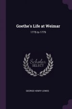 Goethe's Life at Weimar: 1775 to 1779