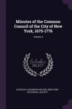Minutes of the Common Council of the City of New York, 1675-1776; Volume 4