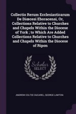 Collectio Rerum Ecclesiasticarum de Dioecesi Eboracensi, Or, Collections Relative to Churches and Chapels Within the Diocese of York; To Which Are Add