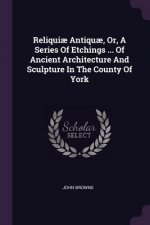 Reliqui? Antiqu?, Or, a Series of Etchings ... of Ancient Architecture and Sculpture in the County of York