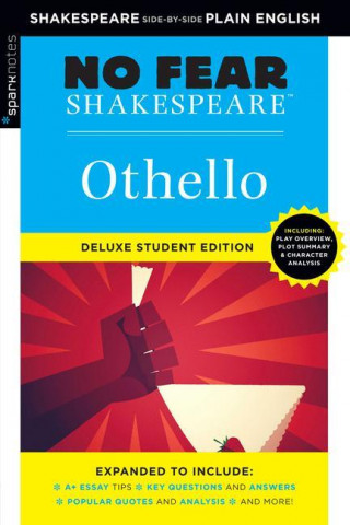 Othello: No Fear Shakespeare Deluxe Student Edition (Sparknotes)(Miękka)