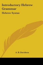Introductory Hebrew Grammar: Hebrew Syntax