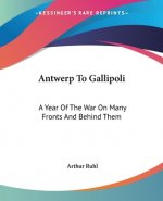 Antwerp To Gallipoli: A Year Of The War On Many Fronts And Behind Them