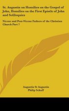 St. Augustin on Homilies on the Gospel of John, Homilies on the First Epistle of John and Soliloquies: Nicene and Post-Nicene Fathers of the Christian