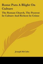Rome Puts a Blight on Culture: The Roman Church, the Poorest in Culture and Richest in Crime