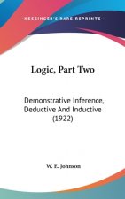 Logic, Part Two: Demonstrative Inference, Deductive And Inductive (1922)