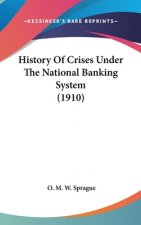 History Of Crises Under The National Banking System (1910)