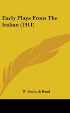 Early Plays From The Italian (1911)