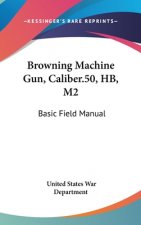 Browning Machine Gun, Caliber.50, Hb, M2: Basic Field Manual