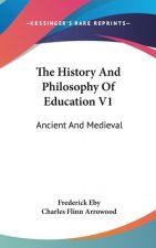 The History and Philosophy of Education V1: Ancient and Medieval
