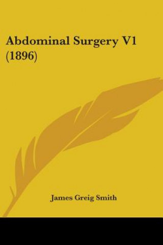 Abdominal Surgery V1 (1896)