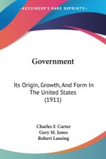 Government: Its Origin, Growth, And Form In The United States (1911)