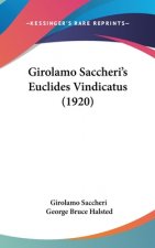Girolamo Saccheri's Euclides Vindicatus (1920)
