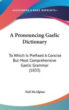 A Pronouncing Gaelic Dictionary: To Which Is Prefixed a Concise But Most Comprehensive Gaelic Grammar (1833)