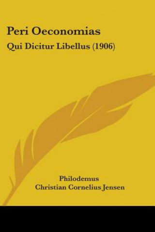 Peri Oeconomias: Qui Dicitur Libellus (1906)