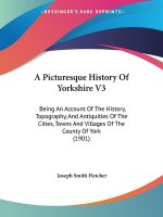 A Picturesque History Of Yorkshire V3: Being An Account Of The History, Topography, And Antiquities Of The Cities, Towns And Villages Of The County Of