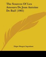 The Sources Of Les Amours De Jean Antoine De Baif (1905)
