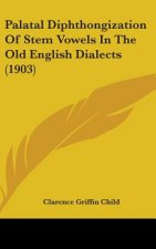 Palatal Diphthongization Of Stem Vowels In The Old English Dialects (1903)