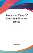 Status And Value Of Music In Education (1916)