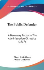 The Public Defender: A Necessary Factor In The Administration Of Justice (1917)